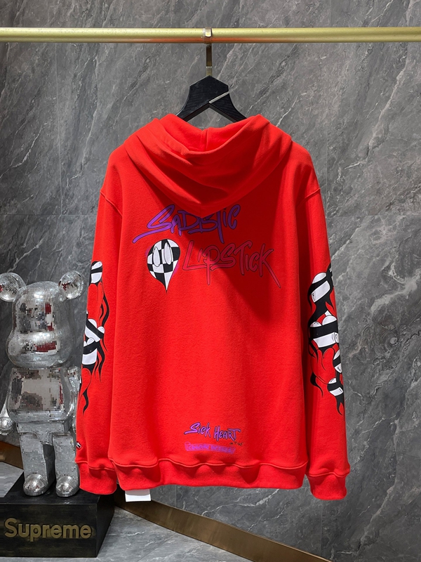 ブランドパーカー背面デザイン